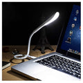 Portable Flexible Adjustable Eye Protection USB LED Desk Light Table Lamp for Reading, Working on PC, Laptop, Power Bank, Bedroom