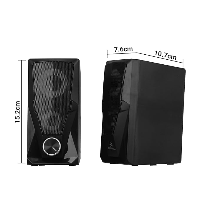 Multimedia Speaker With Aux Connectivity,USB Powered And Volume Control